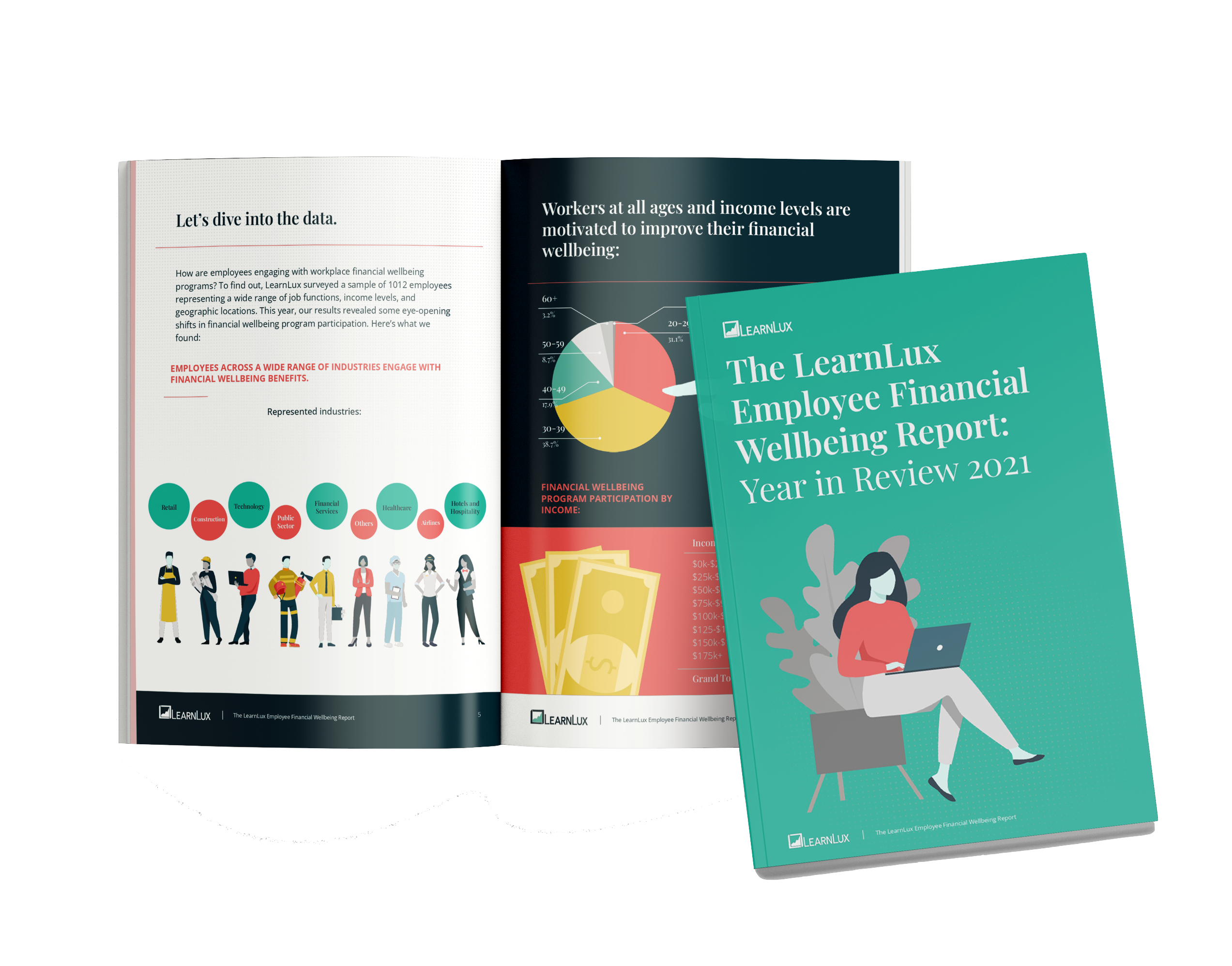 Employee financial wellbeing report by LearnLux